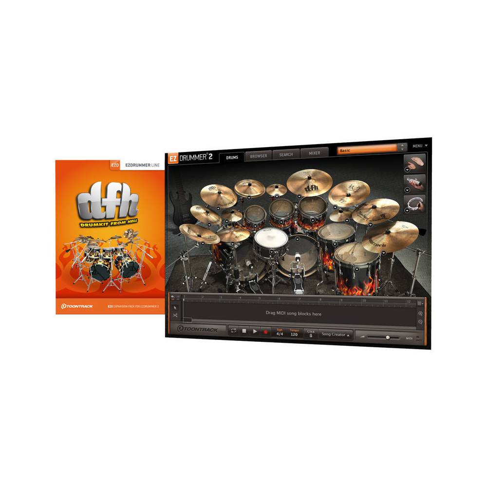 Toontrack EZX Drumkit From Hell