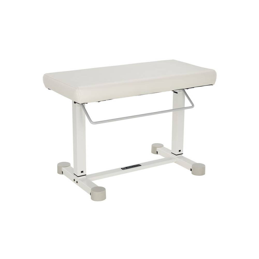 Konig & Meyer 14080 verstelbare pianobank wit