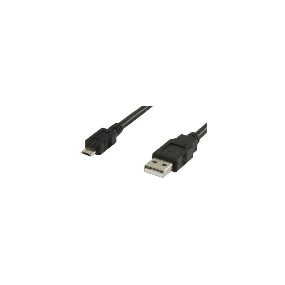 Valueline VLCP60500B10 USB A naar Micro USB B