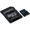 Kingston SDCG2/128GB microSDXC Canvas Go 90R/45W + SD adapter