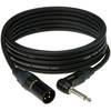 Klotz 2JB1-1M050 XLR male 3p - haakse jack 2p 5 meter kabel