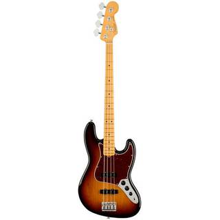 Fender American Professional II Jazz Bass 3-Tone Sunburst MN elektrische basgitaar met koffer