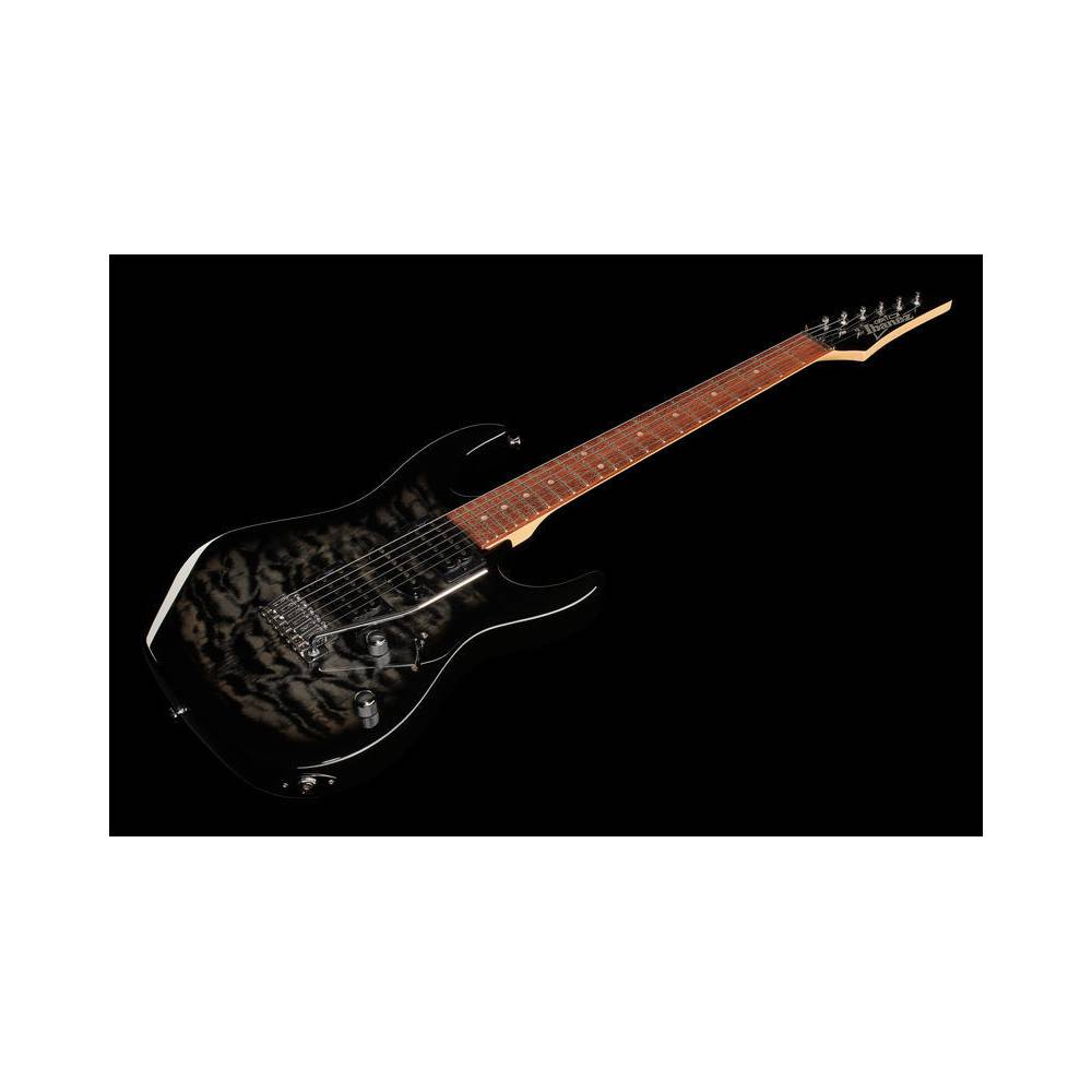 Ibanez GRX70QA GIO Transparent Black Sunburst elektrische gitaar