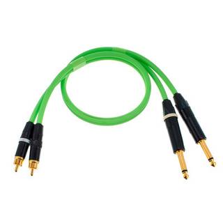 Cordial CEON DJ Plug RCA 0.6 G 6.3 mm TS jack - RCA kabelset