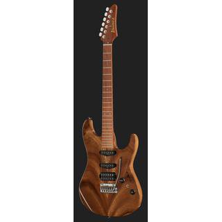 Ibanez TQM1-NT Natural High Gloss elektrische gitaar met koffer