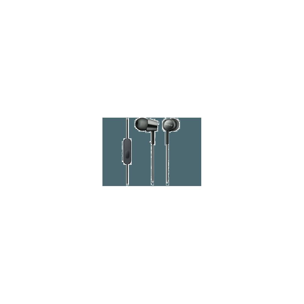 Sony MDR-EX155AP Zwart