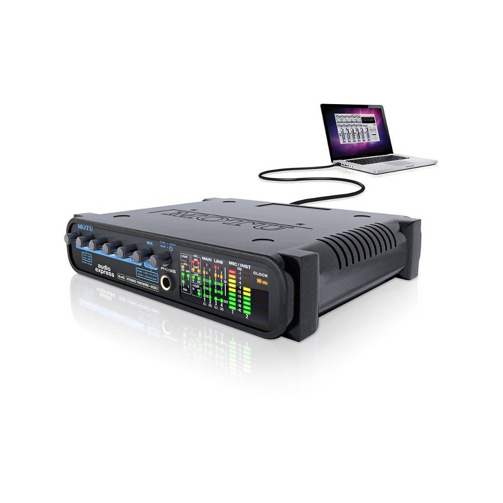 Motu Audio express USB en FireWire audio interface kopen? InsideAudio