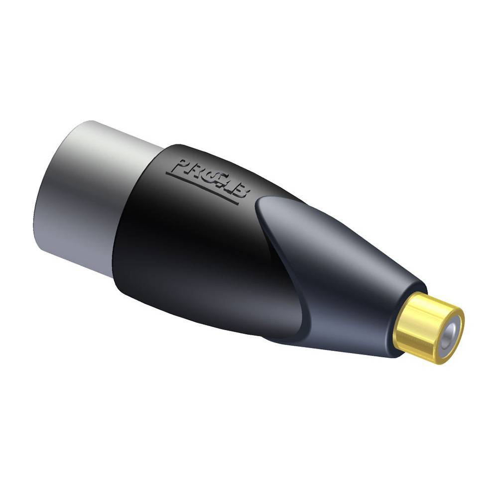 Procab CLP102 XLR male - RCA female verloopadapter