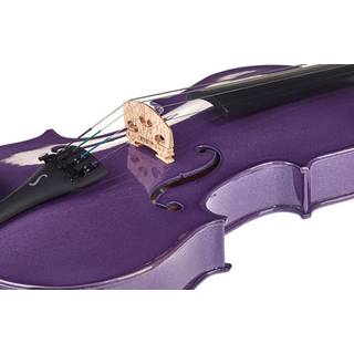 Stentor SR1401 Harlequin 4/4 Deep Purple akoestische viool inclusief koffer en strijkstok