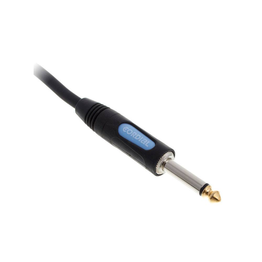 Cordial CCFI0.9PP Intro 6.3mm TS jack instrumentkabel 0.9m