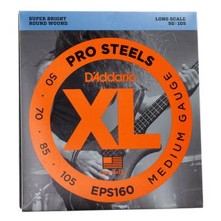 D'Addario EPS160 ProSteels Bass Medium 50-105