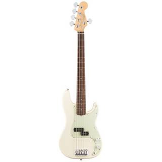 Fender American Professional Precision Bass V RW Olympic White