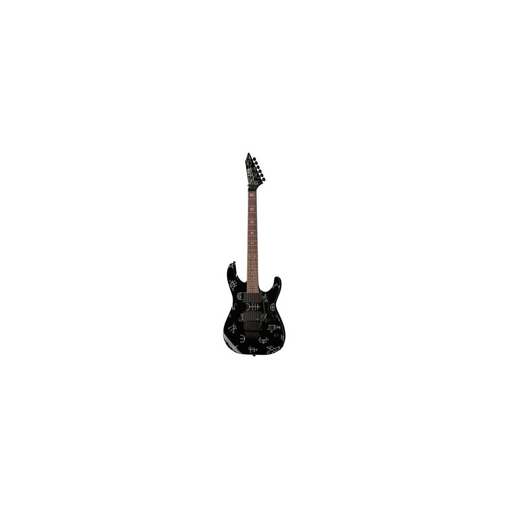 ESP LTD KH Demonology Black Kirk Hammett Signature elektrische gitaar