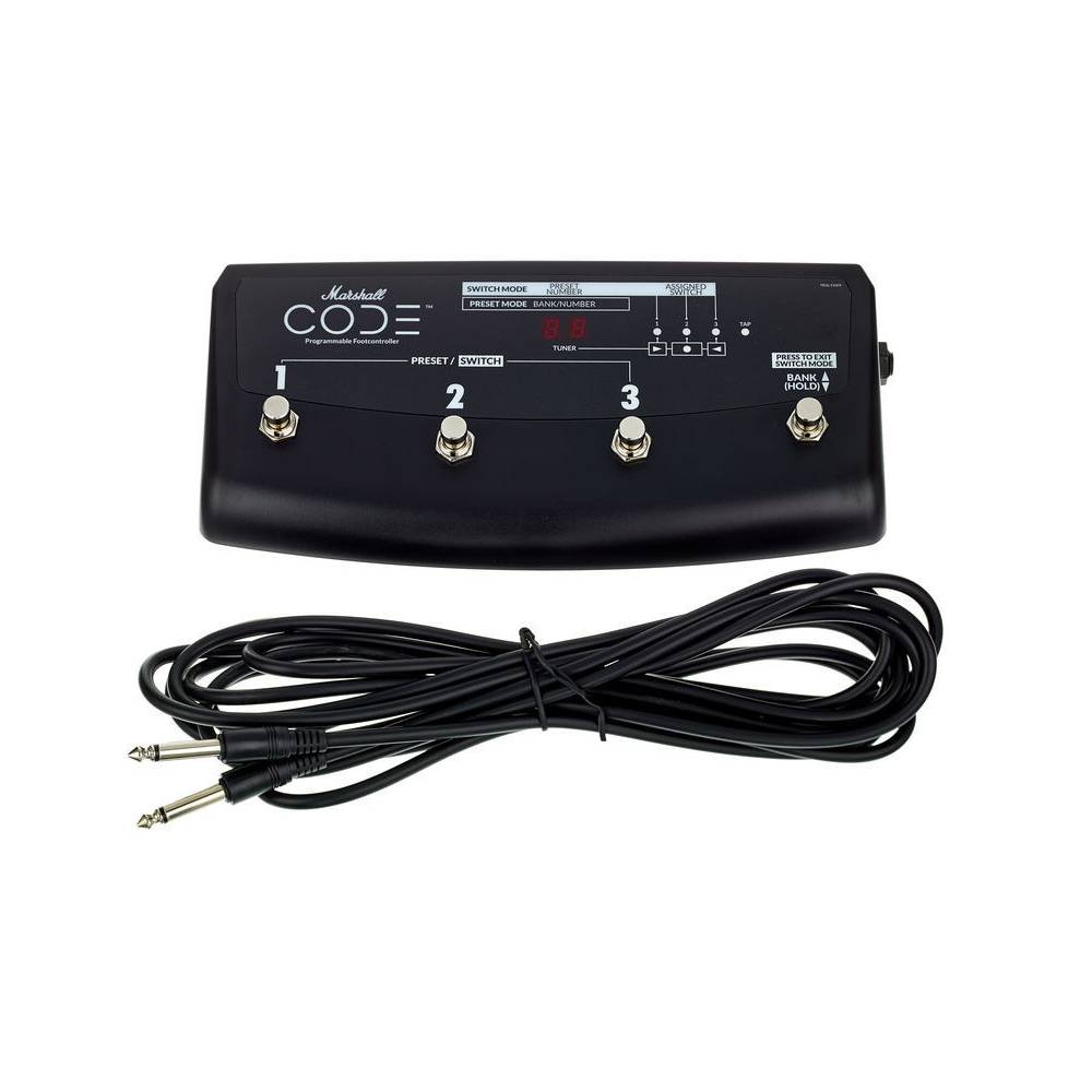 Marshall PEDL-91009 CODE voetschakelaar voor gitaarversterker