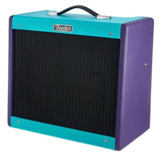Fender FSR Blues Junior IV Two Tone Purple/Seafoam Green 15 Watt met 1x12 Eminence Cannabis Rex speaker