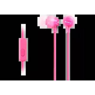 Sony MDREX15APPI in-ear headphones roze