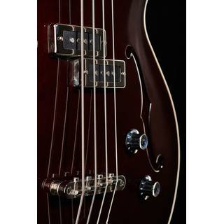 Guild Newark St. Collection Starfire I Bass Vintage Walnut semi-akoestische basgitaar