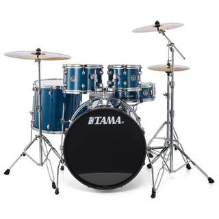 Tama RM50YH6-HLB Rhythm Mate Hairline Blue 5d. drumstel incl. Meinl bekkenset