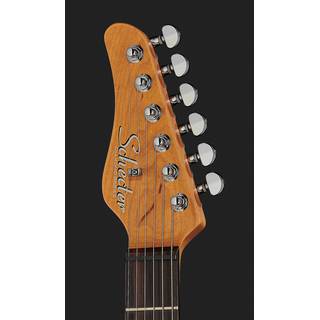 Schecter Nick Johnston Traditional SSS LH Atomic Coral linkshandige elektrische gitaar