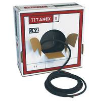 Titanex Neopreen stroomkabel 5x4mm prijs per meter