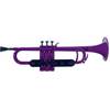 Cool Wind CTR-200 ABS Trumpet paars met hoes