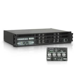 RAM Audio S2000 GPIO Professionele versterker met GPIO-module