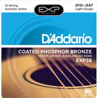 D'Addario EXP38NY snarenset voor 12-snarige akoestische gitaar