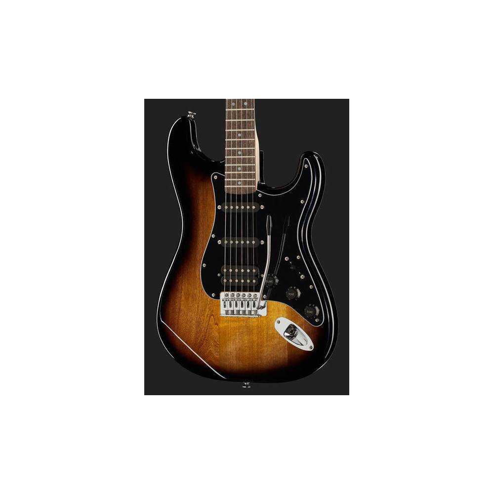 Squier Affinity Series Stratocaster HSS Pack Brown Sunburst