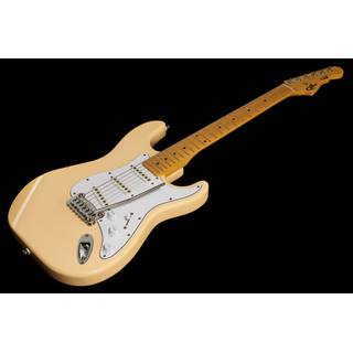 G&L Tribute S-500 Vintage White MN elektrische gitaar