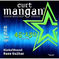 Curt Mangan Nickel Wound 45-130 5 String snarenset voor bas
