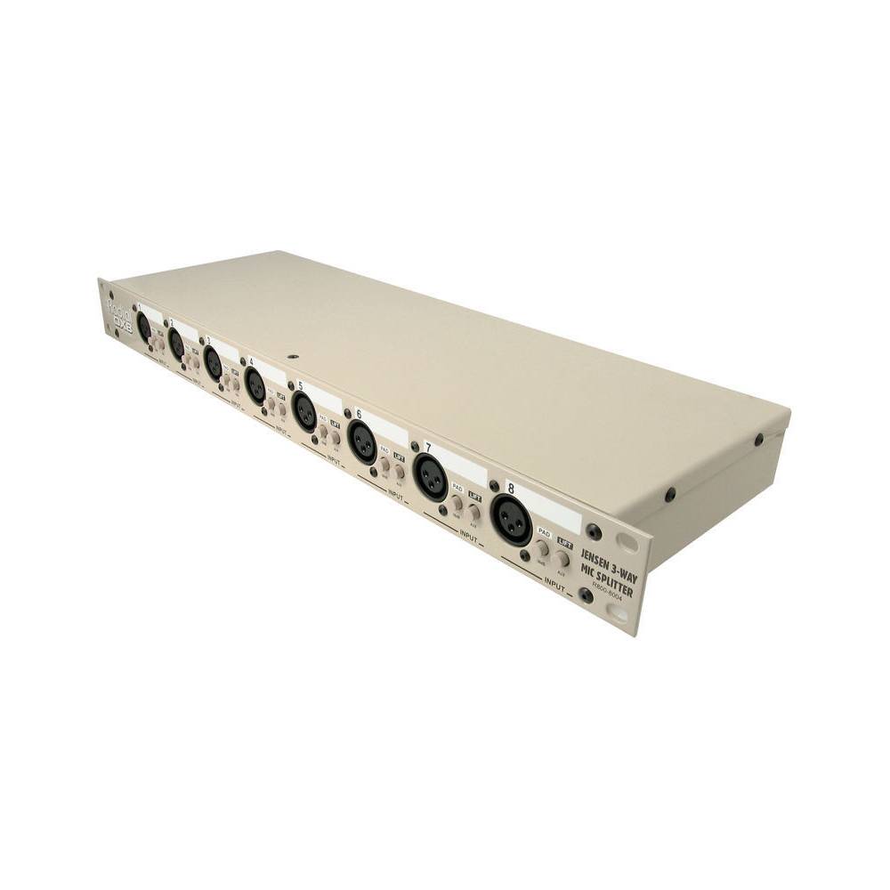 Radial OX8-R microfoonsplitter 8 kanalen rackmount - Radial transfo