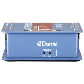 Radial DiNET DAN-RX DI Box met Dante Networking-technologie