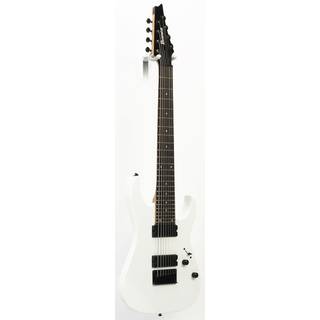 Ibanez RG8 White 8-snarige elektrische gitaar