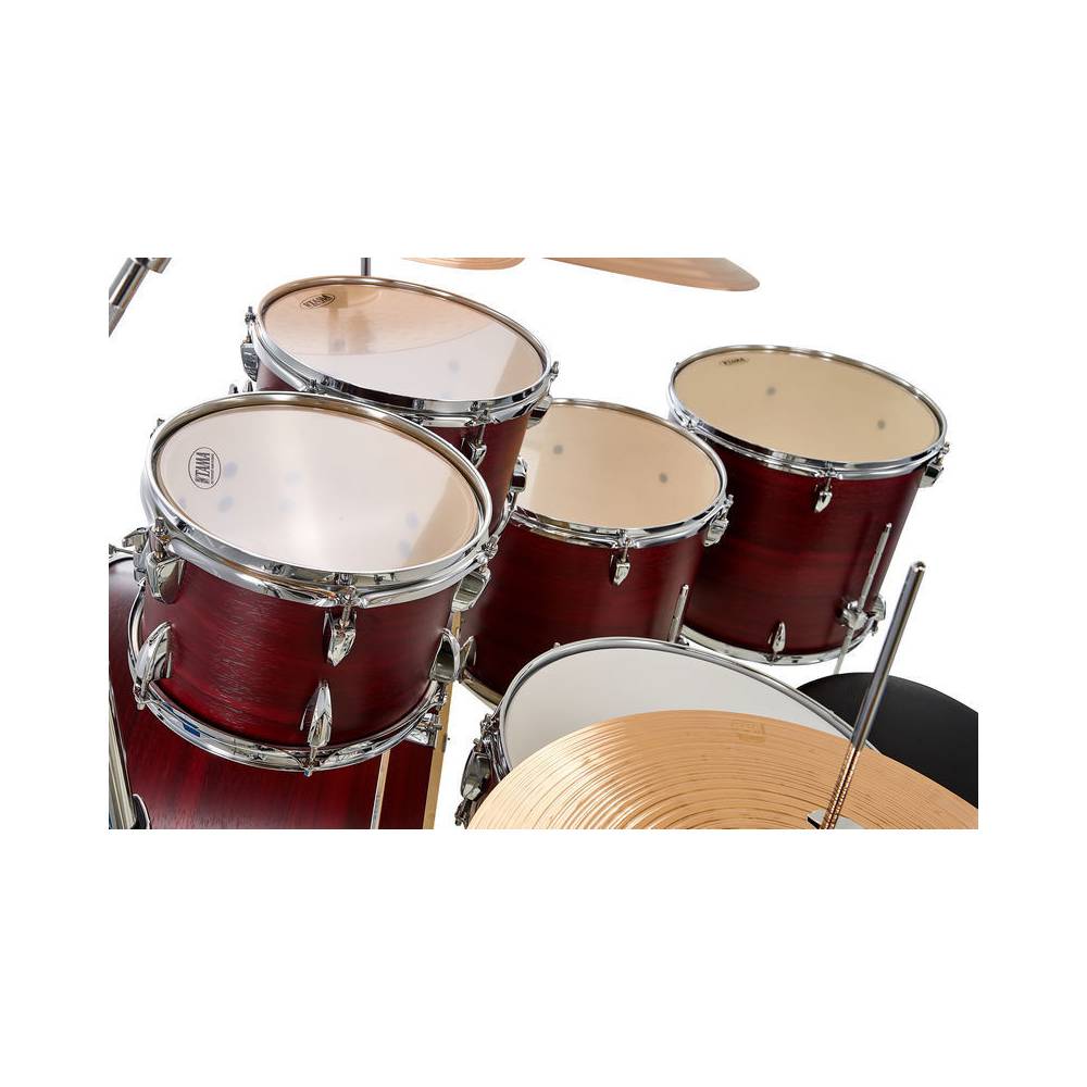 Tama IE62H6W-BWW Imperialstar Burgundy Walnut Wrap 6d. drumstel