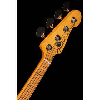 Fender American Ultra Precision Bass Arctic Pearl MN met koffer