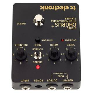 TC Electronic SCF Gold Stereo Chorus Flanger effectpedaal