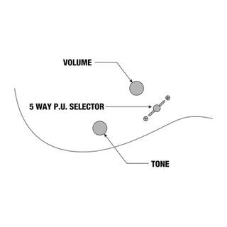 Ibanez Premium AZ47P1QM Black Ice Burst elektrische gitaar met gigbag