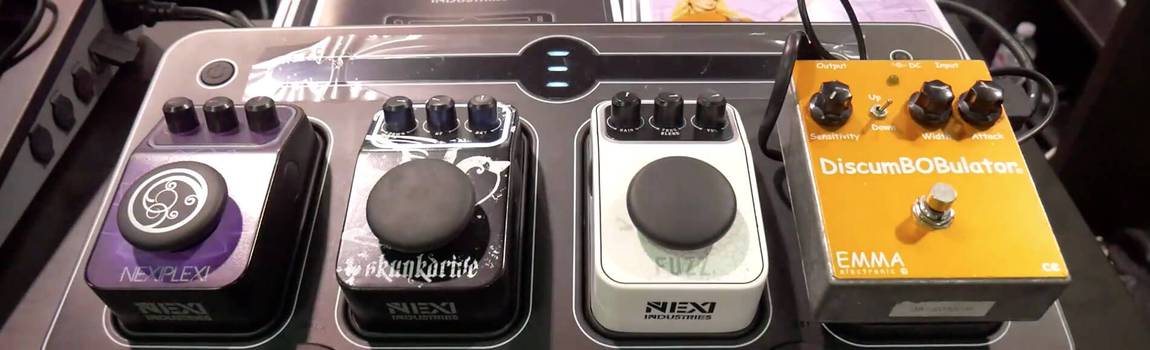 NAMM 2020 VIDEO: NEXI Industries gitaar pedaal is waterdicht en modulair!