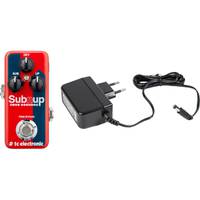 TC Electronic Sub 'N' Up Mini Octaver effectpedaal + adapter
