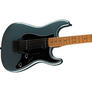 Squier Contemporary Stratocaster HH FR Gun Metal Metallic elektrische gitaar