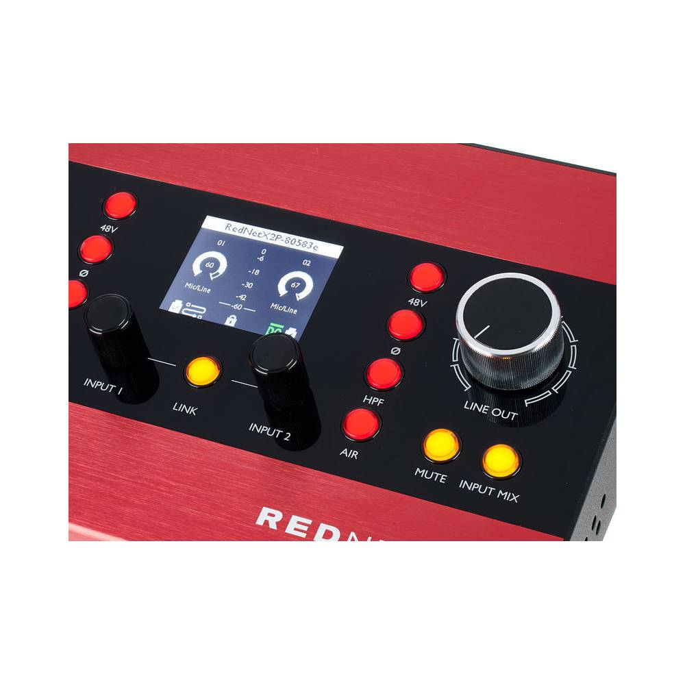 Focusrite RedNet X2P Dante/Ethernet audio-interface