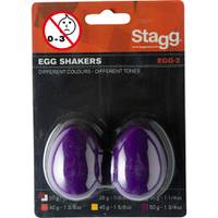 Stagg EGG-2 Shakers paars