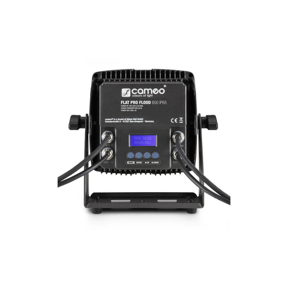 Cameo Flat Pro Flood 600 IP65 RGBWA+UV LED floodlight