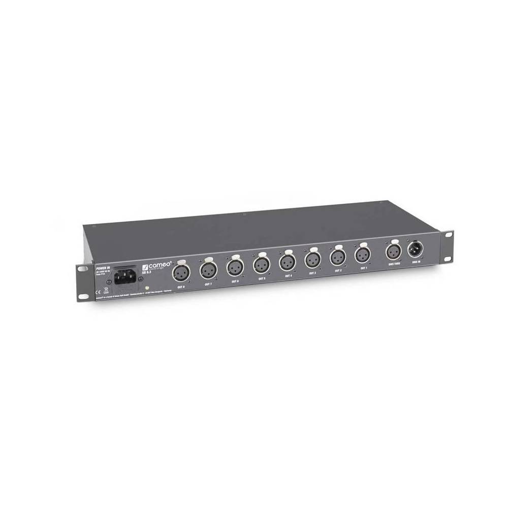Cameo CLSB83 8-voudige DMX Splitter 3-polig