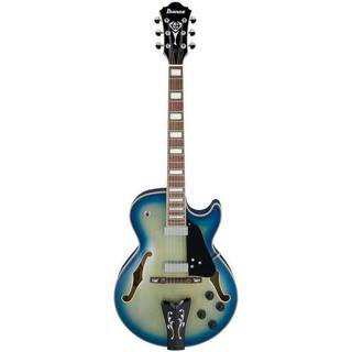 Ibanez George Benson GB10EM-JBB Jet Blue Burst hollowbody