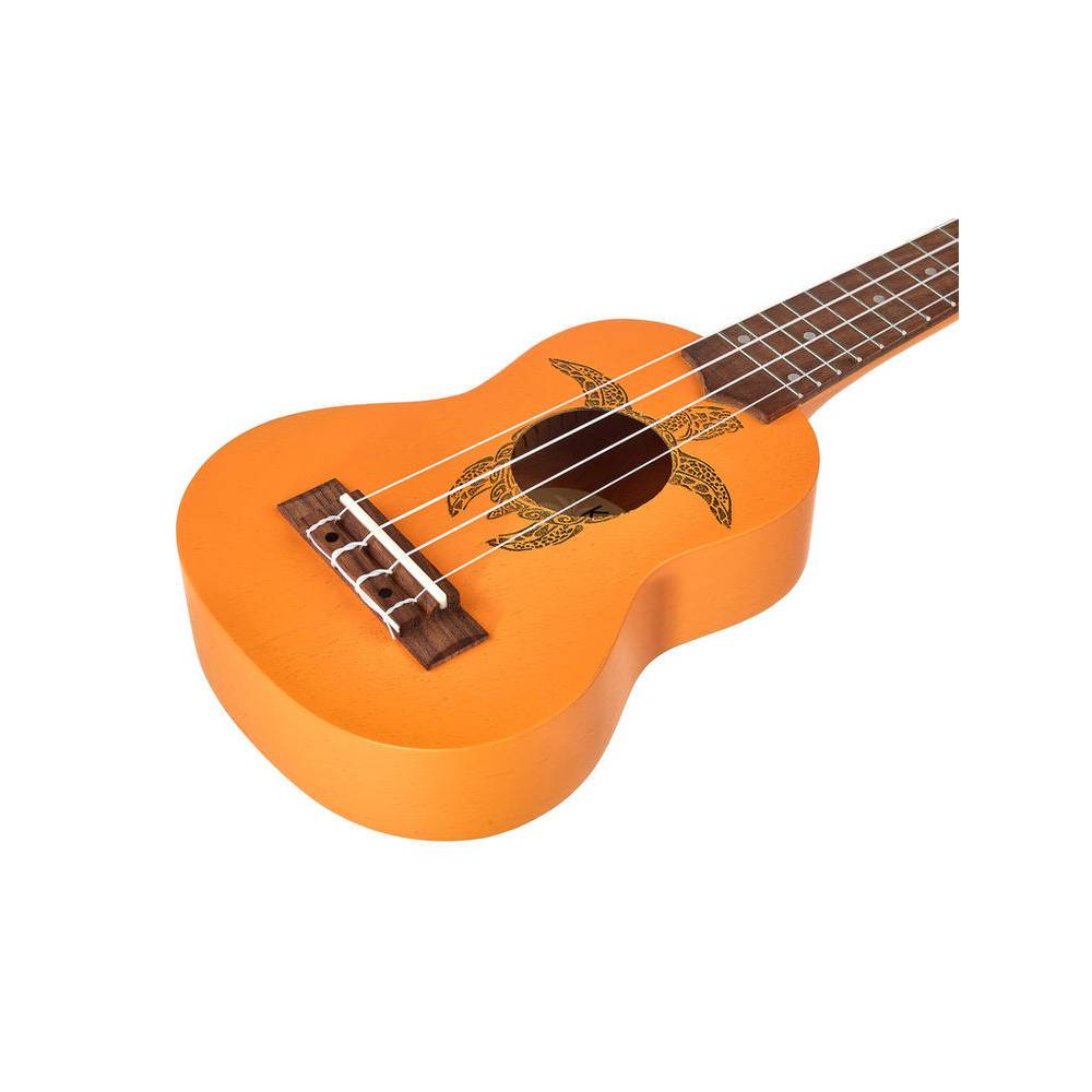 Ortega Keiki series K1-ORG sopranino ukelele oranje