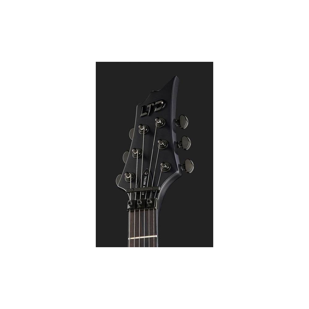 ESP LTD Black Metal Series F Black Metal Black Satin