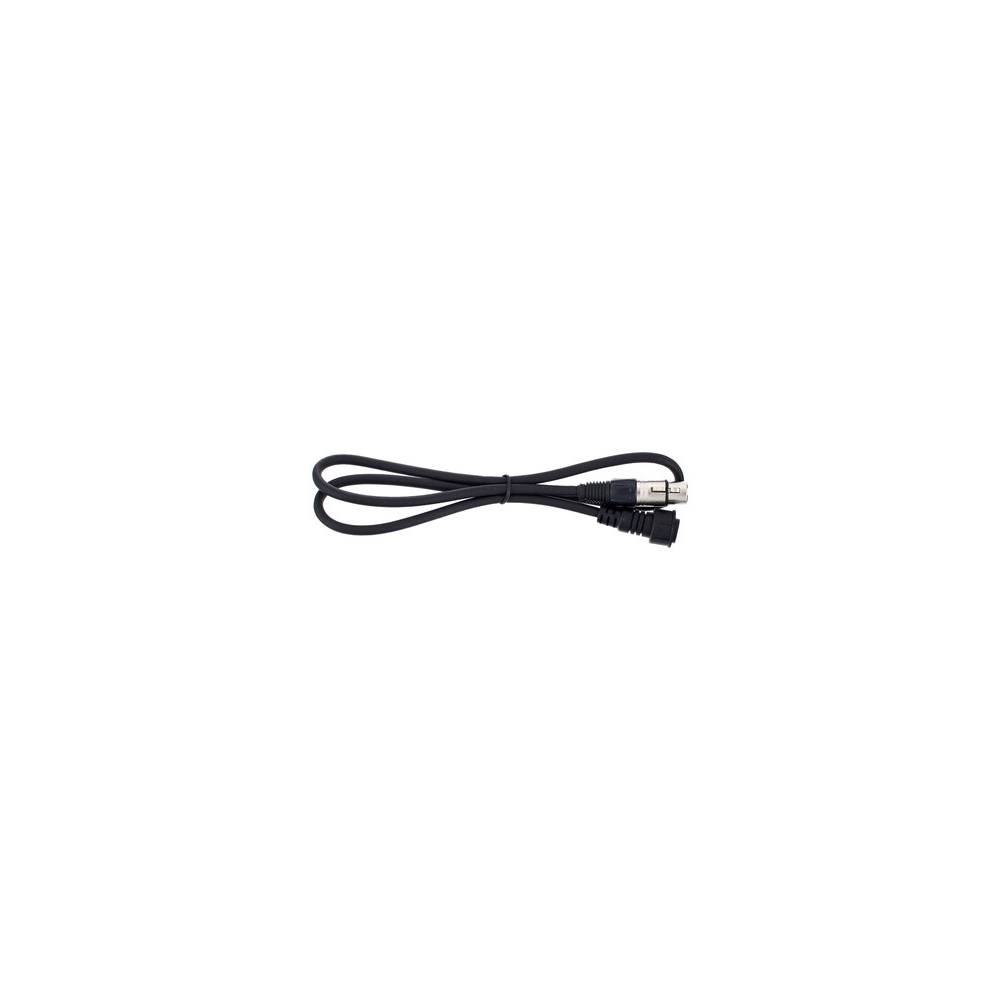 Cameo DMX adapter out DMX IP65 male naar XLR female 1m