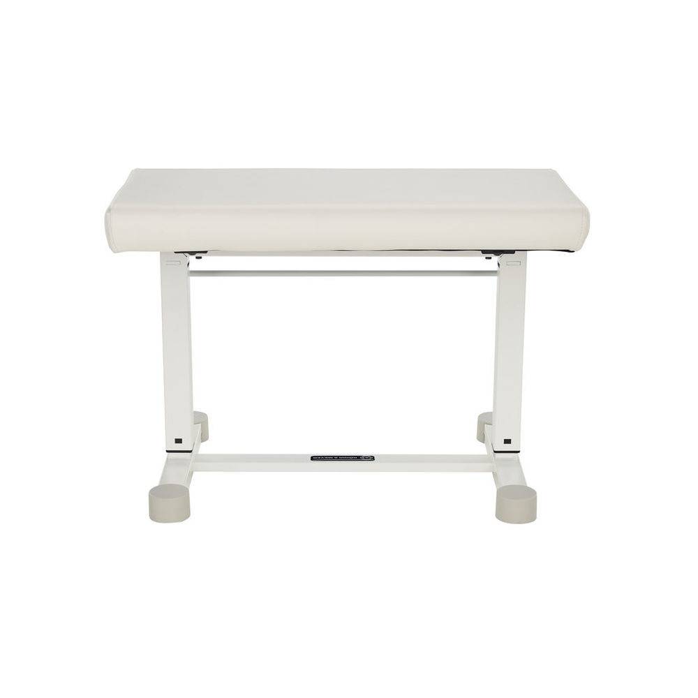 Konig & Meyer 14080 verstelbare pianobank wit