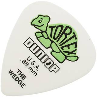 Dunlop 424P088 Tortex Wedge Pick 0.88 mm plectrumset (12 stuks)
